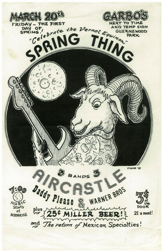 Aircastle - Spring Thing - 1981 - poster